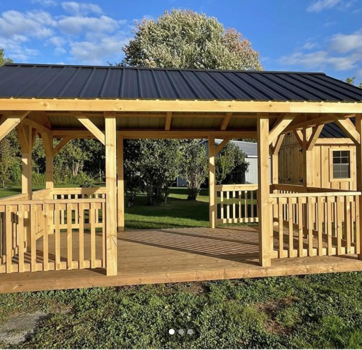 Gazebos – Cabanas(11) – Custom Amish Sheds
